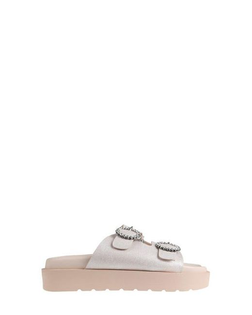 Bebe Natural Platform Slide Sandal