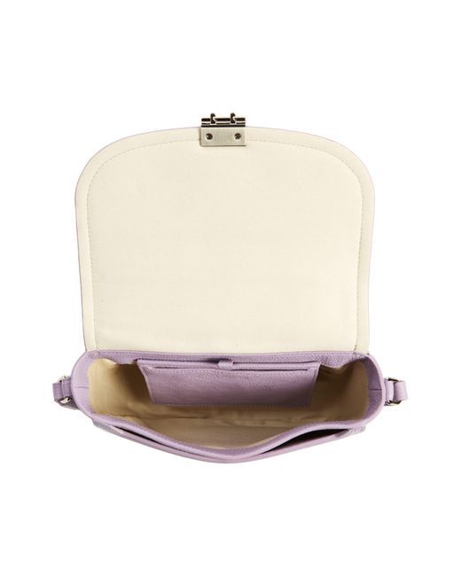 3.1 Phillip Lim Purple Pashli Saddle Bag