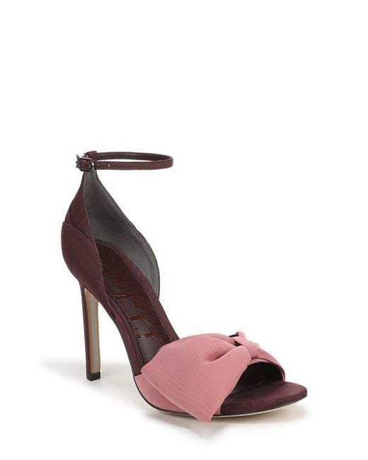 Sam Edelman Pink Ida Ankle Strap Sandal