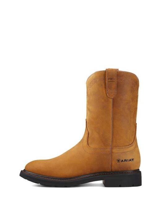 Ariat Brown Sierra Work Boot for men