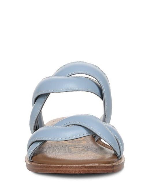 Sam Edelman Blue Hellen Slide Sandal