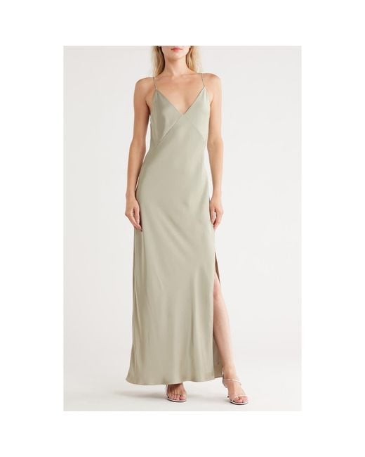 Rag & Bone Multicolor Risse Satin Slipdress