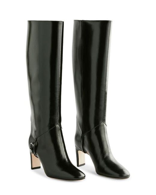 Reformation Black Gae Knee High Boot