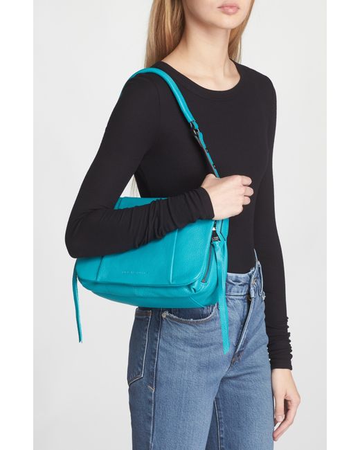 Aimee Kestenberg Blue Corfu Convertible Shoulder Bag