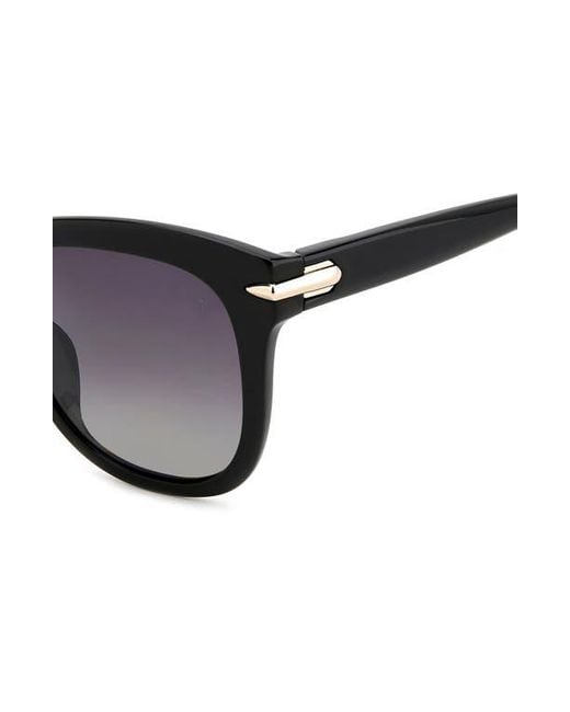Rag & Bone Black 55Mm Square Sunglasses