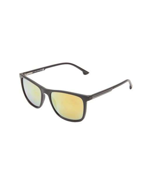 Vince Camuto Yellow Mirror Square Sunglasses for men