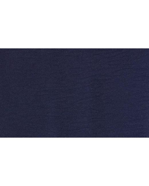 Fraiche By J Blue Ruffle Long Sleeve Faux Wrap Dress