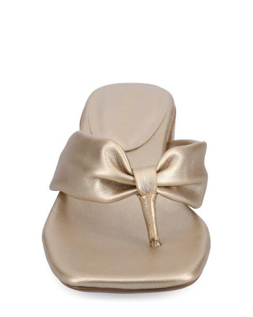 Journee Collection Multicolor Seelah Slide Sandal