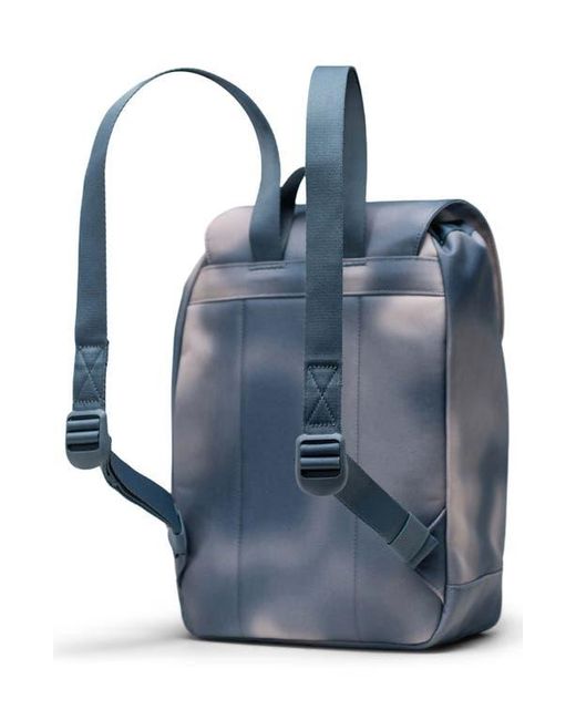 Herschel Supply Co. Blue Retreat Recycled Polyester Mini Backpack