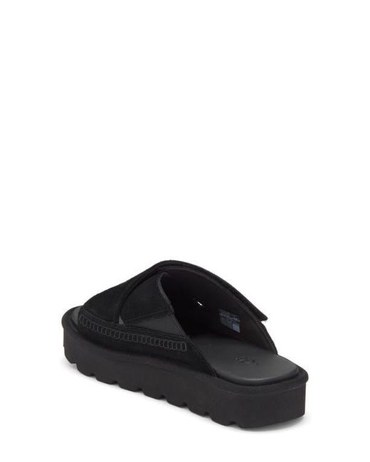 Ugg Black Sungaze Platform Slide Sandal