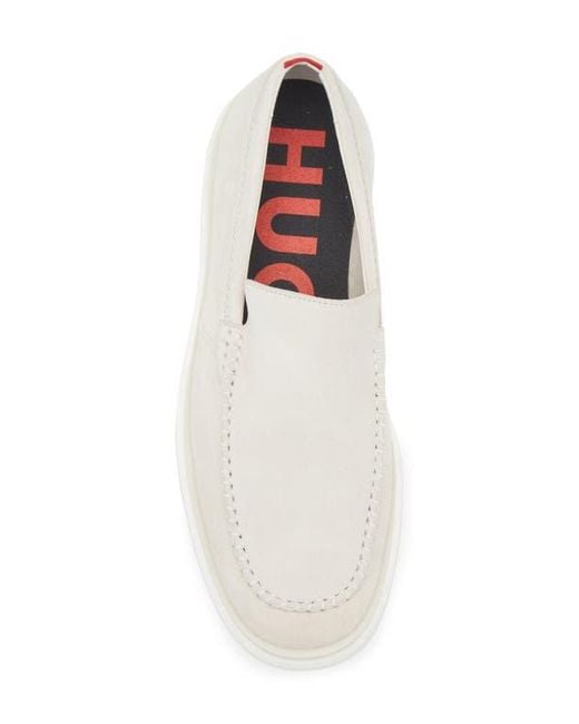 Boss White Chaol Loafer for men