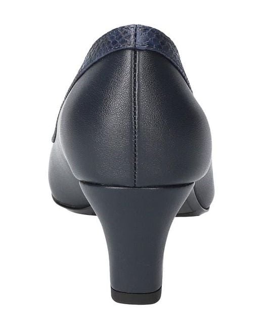 Easy Street Blue Kata Pump