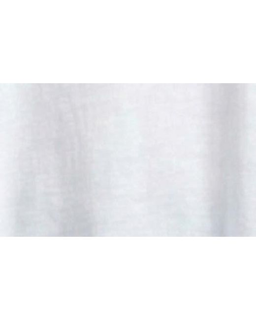 Apny White Long Beach Tunic