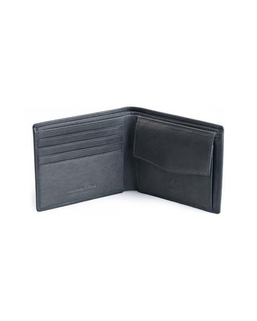 Mancini Blue Rfid Bifold Wallet for men