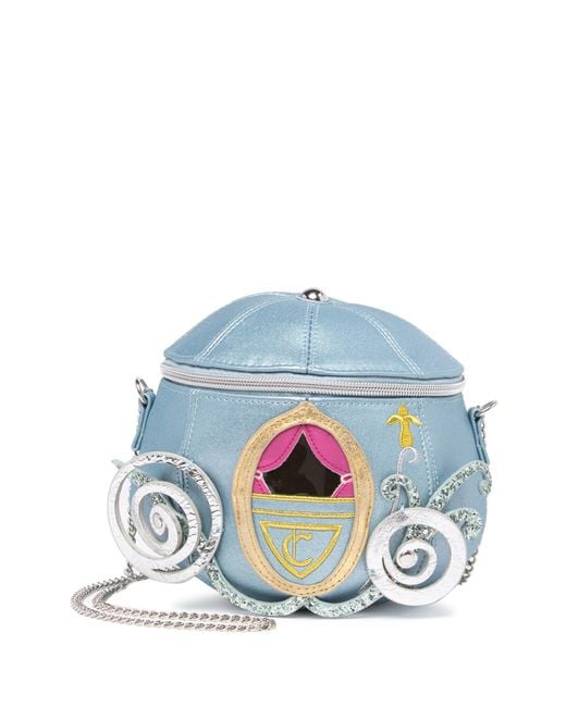 Danielle Nicole Blue Cinderella Carriage Crossbody Bag