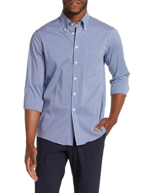 Brooks Brothers Performance Yarn Dye Long Sleeve Milano Fit Shirt In Navy  At Nordstrom Rack in Blue for Men | Lyst
