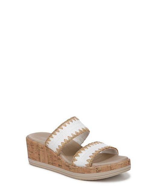 Bzees White Resort Wedge Sandal
