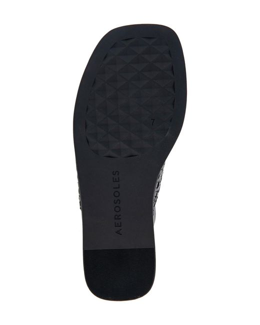 Aerosoles Black Broome Slingback Sandal