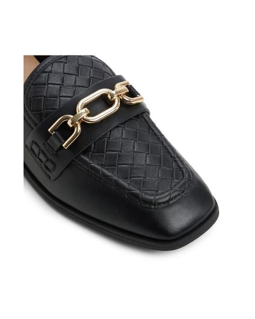 Call It Spring By Aldo Black Graceyy Chain Loafer
