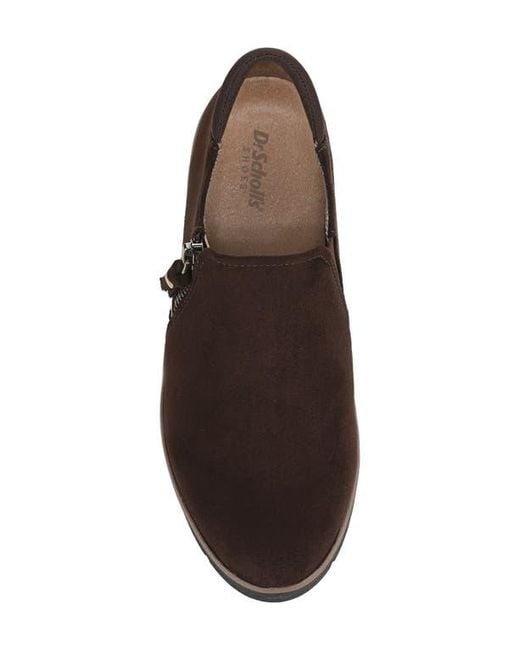 Dr. Scholls Brown Nice Day Now Slip-On Sneaker