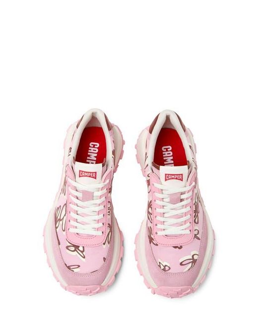 Camper Pink Drift Trail Sneaker