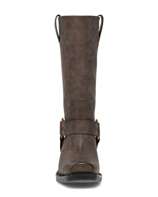 FRYE and CO Brown Lorrie Harness Boot