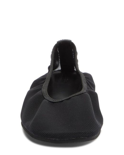 Reformation Black Marcadet Knit Ballet Flat