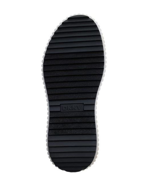 DKNY Black Lissa Platform Sneaker