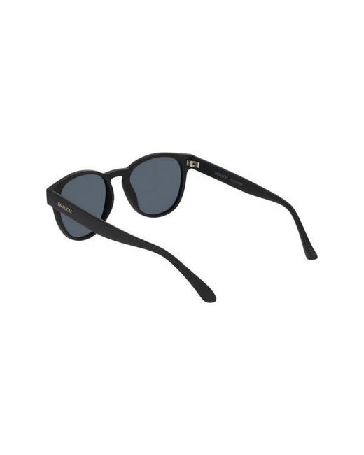 Dragon Blue 53Mm Round Sunglasses