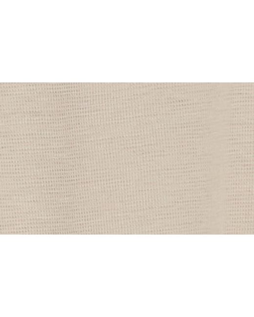 DKNY Natural Slub Waffle High-Low T-Shirt