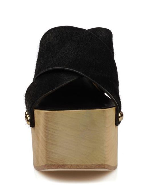 Zigi Black Tabitha Platform Slide Sandal