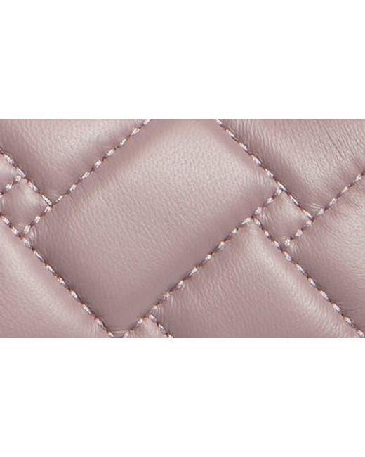 Kurt Geiger Pink Mini Kensington Leather Shoulder Bag