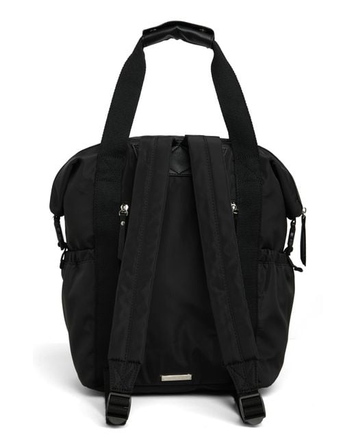 Madden Girl Black Nylon Backpack