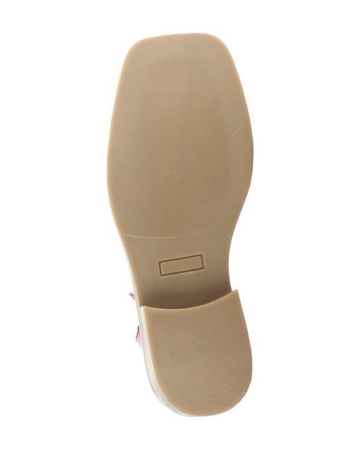 Bos. & Co. Pink Elena Slingback Flat