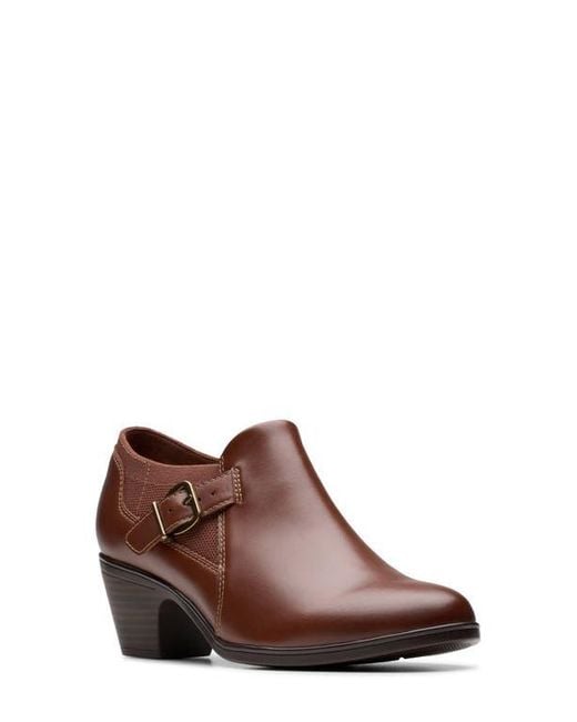 Clarks Brown Emily2 Darcey Bootie