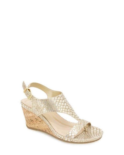 Kenneth Cole Natural Greatly Platform Wedge Sandal