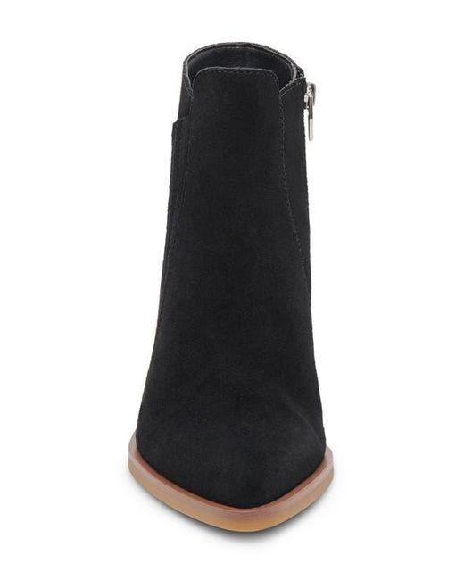 Dolce Vita Black Sawyer Block Heel Boot