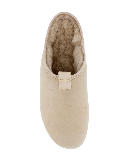 Ecco Easy House Shoe Geniune Shearling Lined Slipper in Natural Lyst