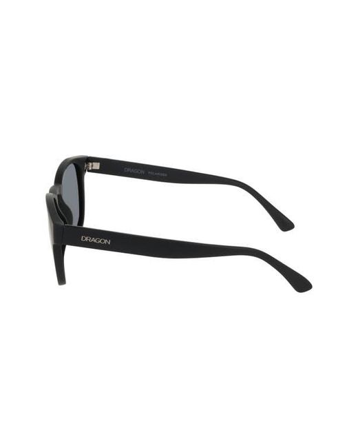 Dragon Blue 53Mm Round Sunglasses