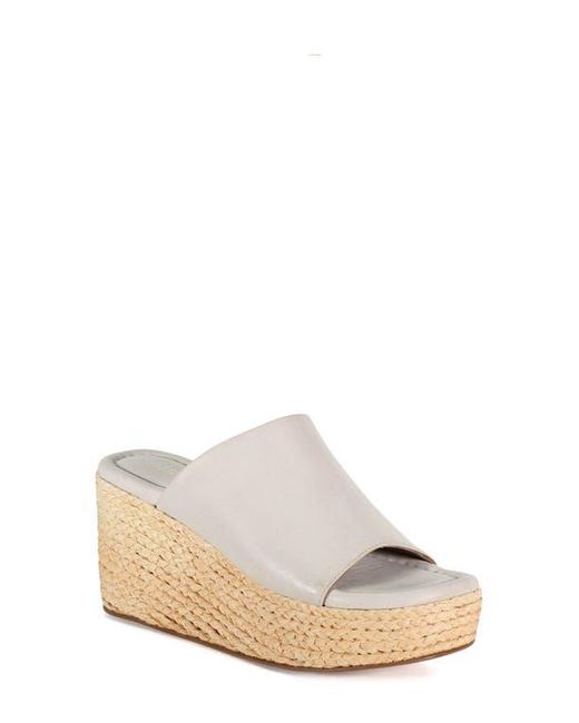 Diba True White Go Getter Espadrille Platform Wedge Sandal
