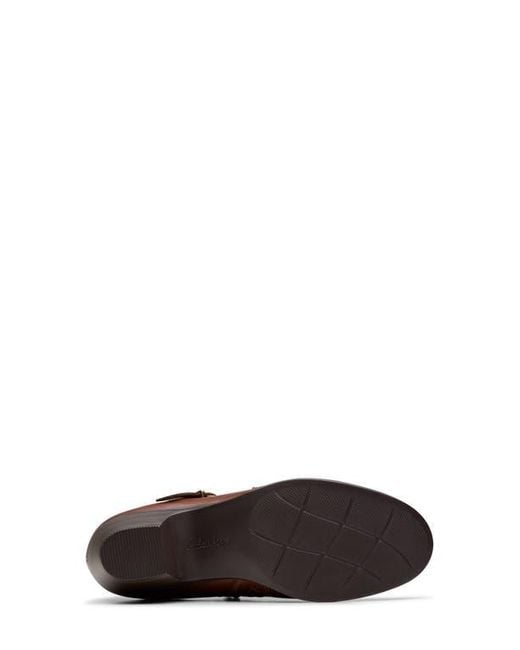 Clarks Brown Emily2 Darcey Bootie