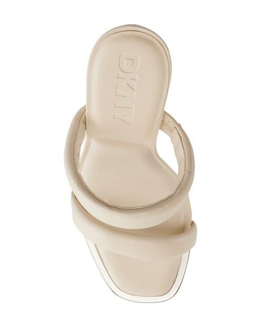DKNY White Selene Sandal