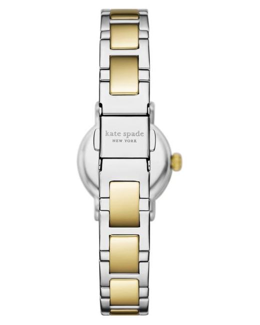 Kate Spade Metallic Gramercy Three-hand Two-tone Watch 25mm for men