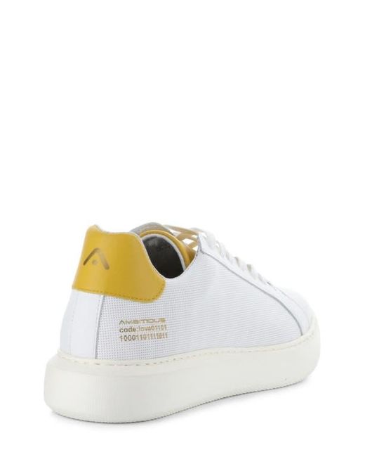Ambitious White 10634A Low Top Sneaker for men