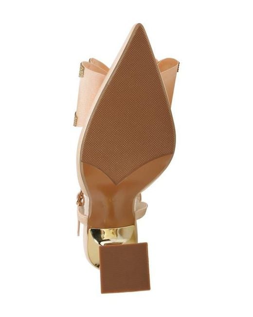 Lady Couture Natural Milly Pointed Toe Pump