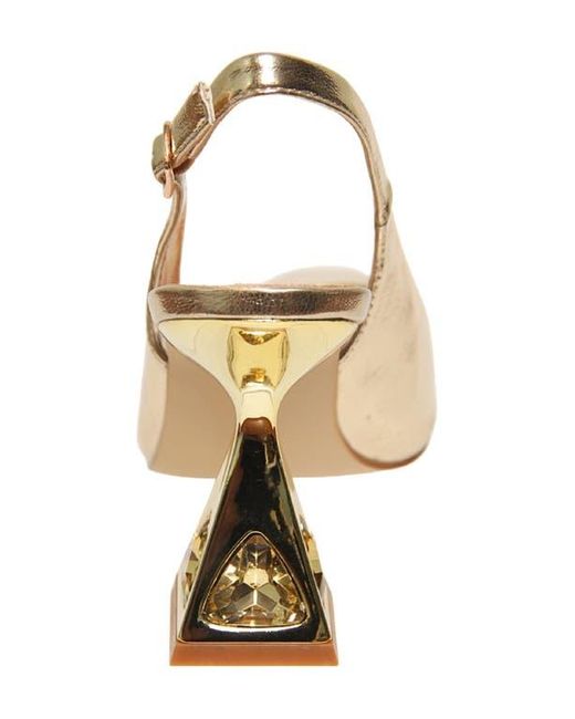 Lady Couture Metallic Mistic Slingback Pump