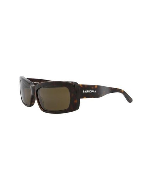 Balenciaga Multicolor 69Mm Rectangular Sunglasses