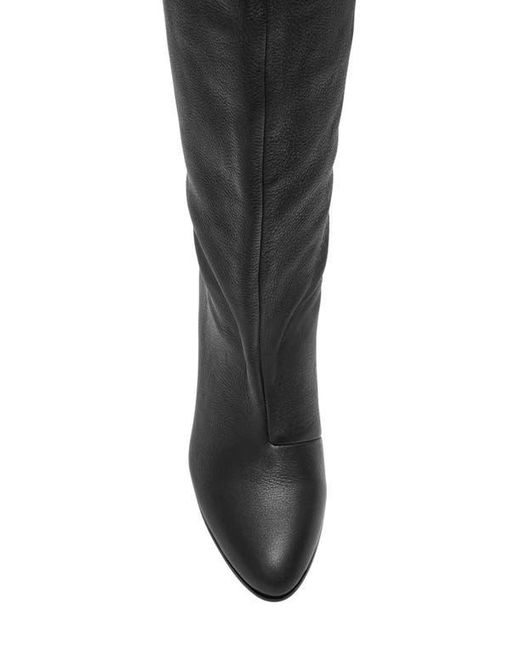 Steve Madden Black Rizk Knee High Boot