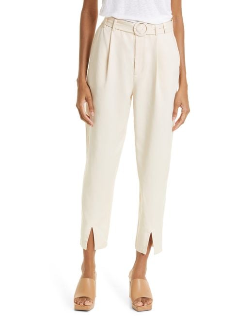 Ted Baker Natural Ninette Tapered Ankle Trousers