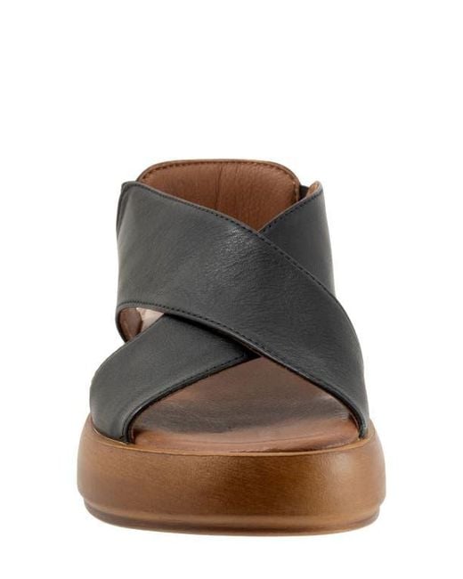 BUENO Black Jayden Sandal